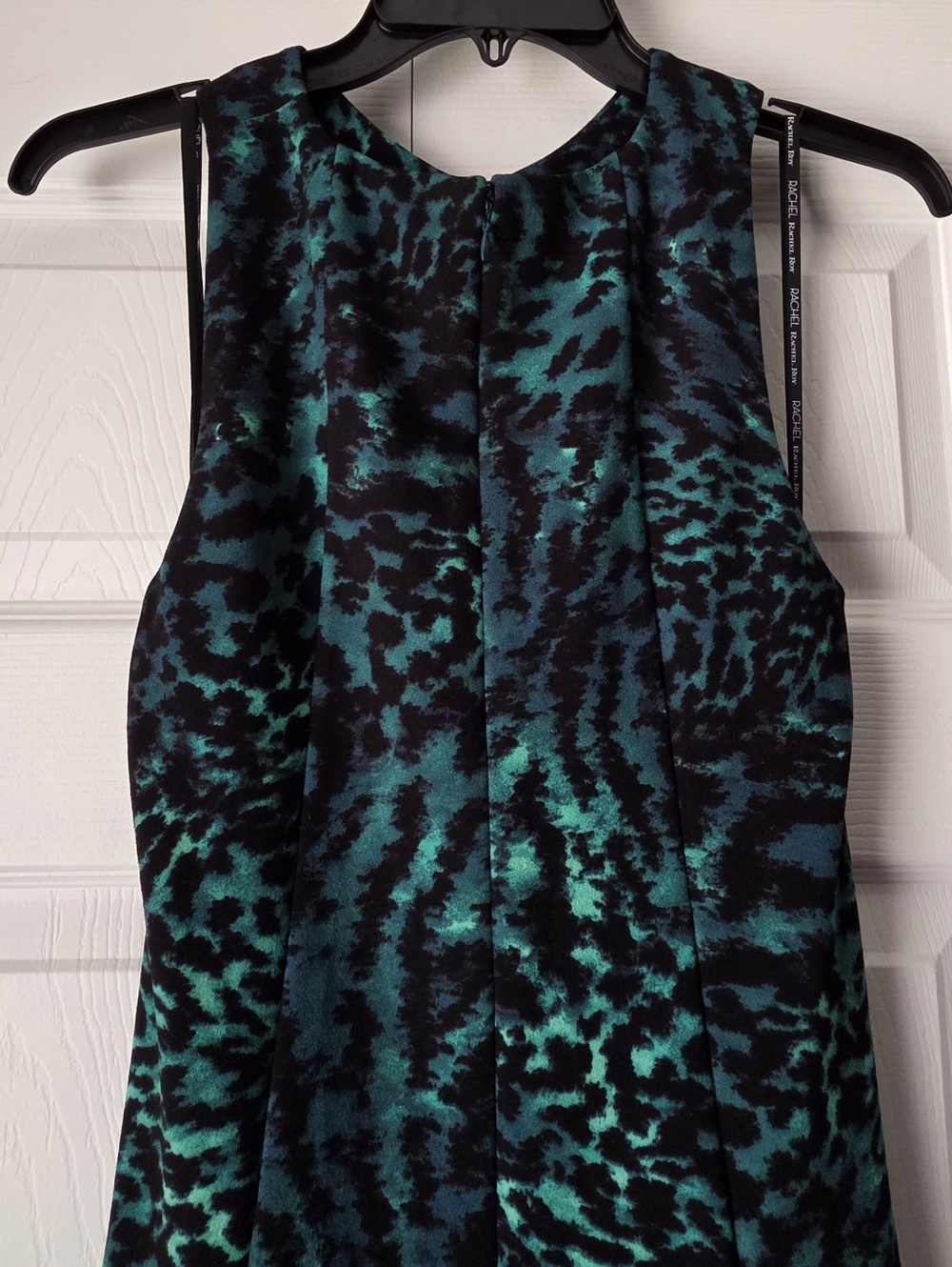 NWT Rachel Rachel Roy Twisted Neck Animal Print Maxi Dress S - Picture 12 of 16